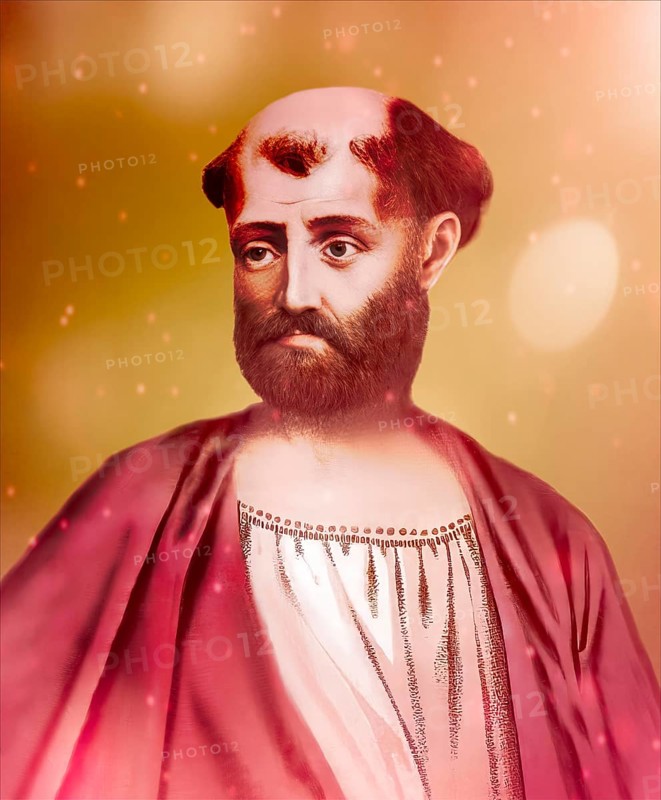 Pope Alexander I, Alessandro I, Bishop of Rome from c. 107 to his death c. 115, digitally edited