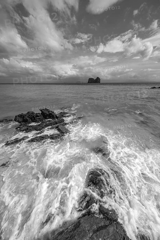 On the beach of Koh Ngai Island, Andaman Sea, Satun Province, Southern Thailand, Thailand