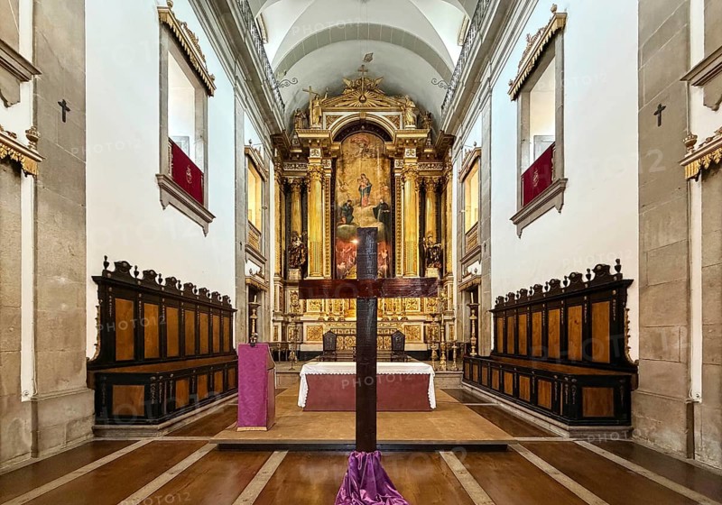 Igreja de S. Jose das Taipas, church of Saint Joseph of Taipas designed by architect Carlos Amarante in a predominantly neo-classical style, Porto, Portugal