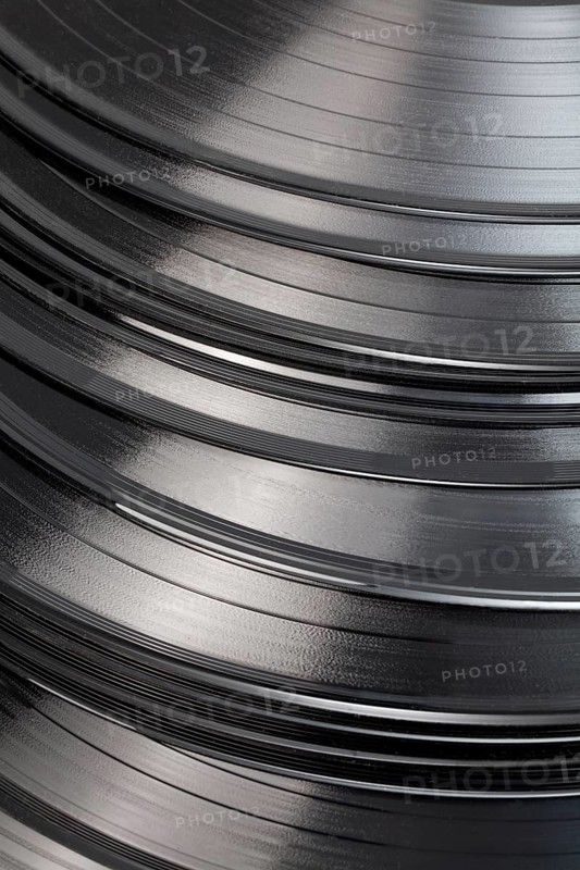 Old vinyl records