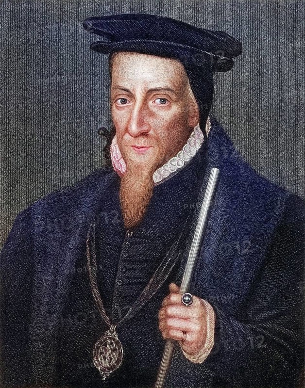 William Powlett 1st Margrave of Winchester, 1475-1572, English statesman. From the book Lodges British Portraits, published in 1823, Historical, digitally restored reproduction from a 19th century original, Record date not stated