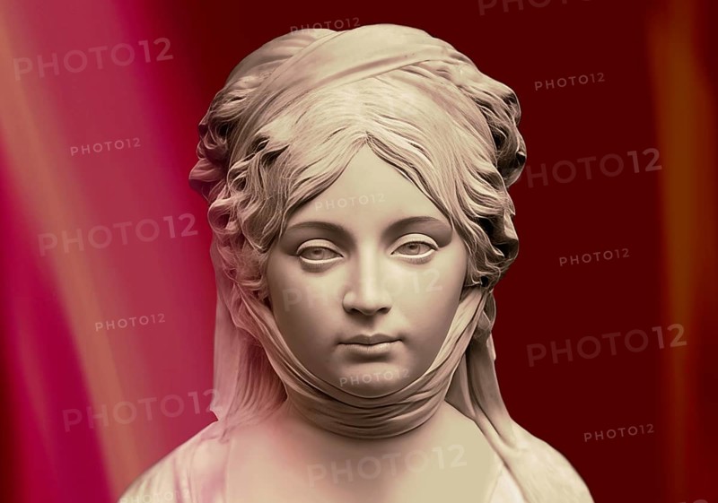 Louise of Mecklenburg-Strelitz, Luise Herzogin zu Mecklenburg - Strelitz, Luise Auguste Wilhelmine Amalie Herzogin zu Mecklenburg, Königin Luise, 1776 – 1810, Queen of Prussia as the wife of King Frederick William III, digitally edited after a bust by Johann Gottfried Schadow