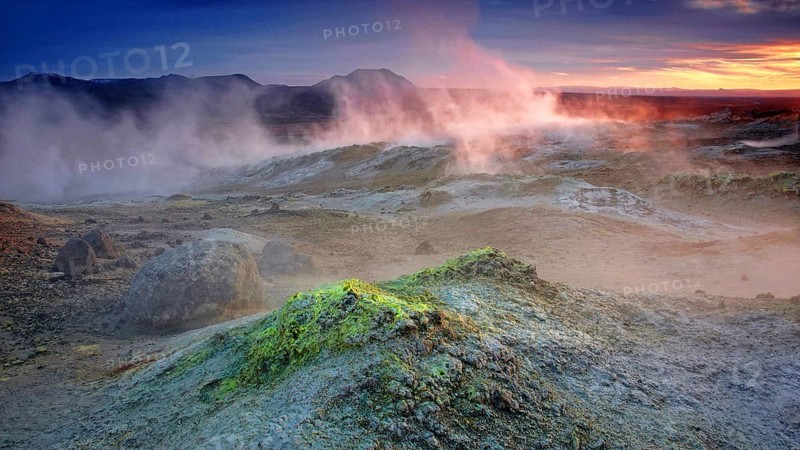 Europe, Scandinavia, Iceland, Namaskard, volcanism