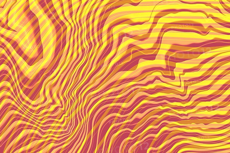 A vivid yellow abstract background featuring dynamic, flowing wave patterns in various shades of yellow and orange, creating a visually stimulating and energetic atmosphere