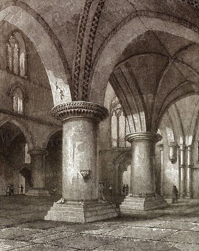 Das Hospital of St Cross and Almshouse of Noble Poverty, ein mittelalterliches Armenhaus in Winchester, Hampshire, England, UK, 18.