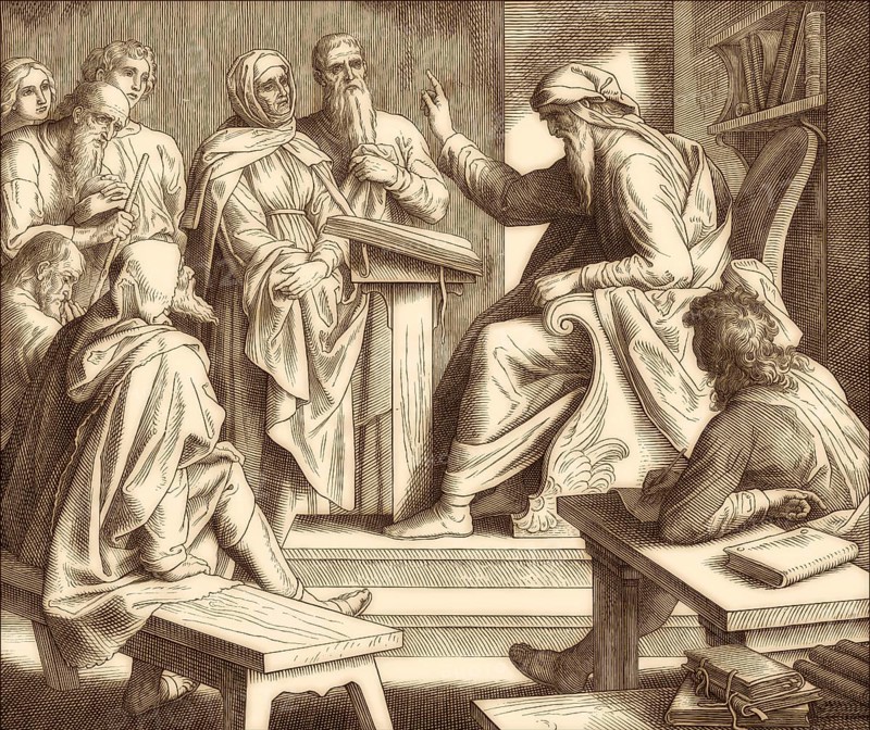 Jesus Ben Sirach, Old Testament, by Julius Schnorr von Carolsfeld