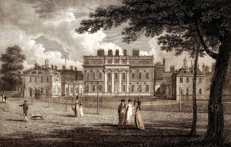 Buckingham Palace, London, England, after William Knight, 1799