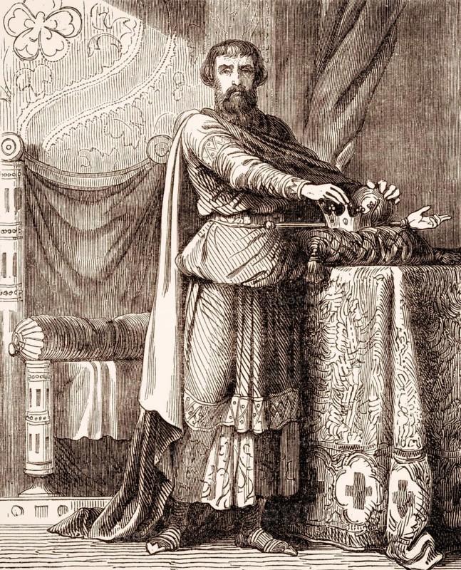 Hugh Capet, Hugo Capet, Hugues Capet, c. 941-996, the first King of the Franks of the House of Capet