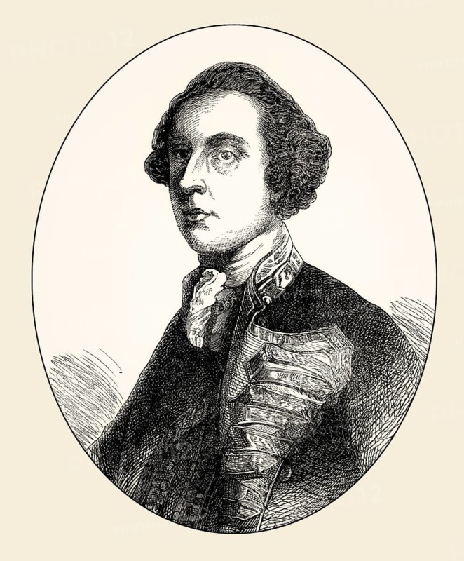 Admiral George Brydges Rodney, 1st Baron Rodney, 1718 – 1792, a British naval officer