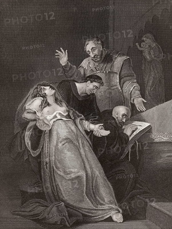 The prophecy in trance of Sister Elizabeth Barton, 1506 – 1534, English Catholic nun