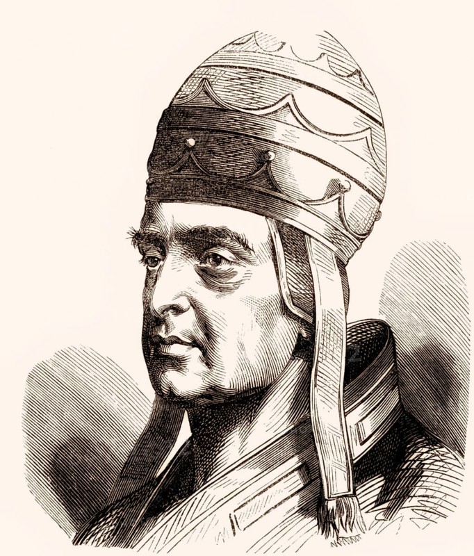 Boniface VIII, c. 1230 – 11 October 1303, born Benedetto Caetani, was Pope from 24 December 1294 to his death