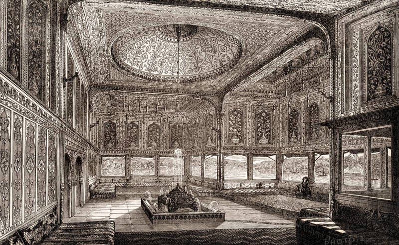 Decoration in the papal palace, 15th century