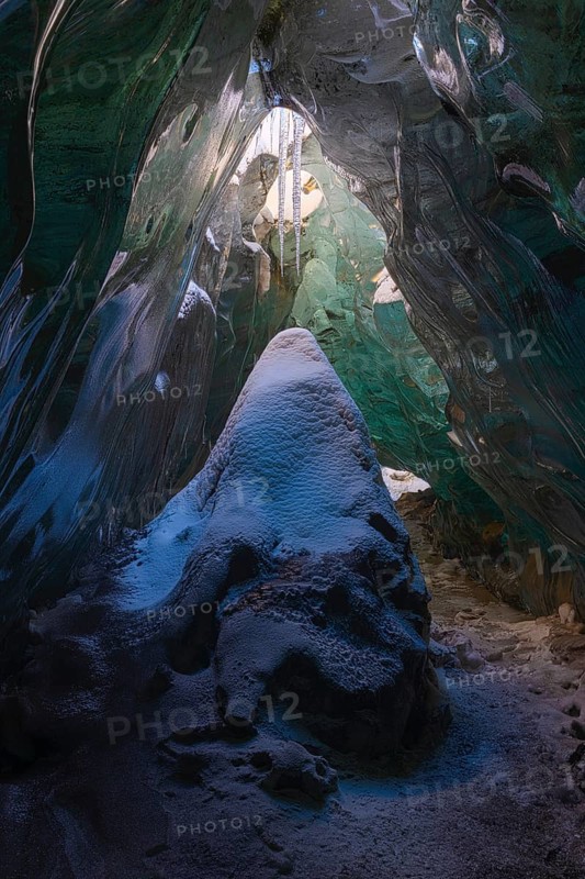 Ice cave, glacier, glacier ice cave, snow, Vatnajökull, winter, Iceland, Scandinavia