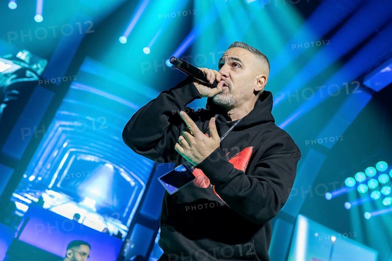 BUSHIDO, (aka Anis Mohamed Youssef Ferchichi), Rap, Alles wird gut Tour 2026, live on 12 January, 2026, Uber Arena, Berlin, Germany < english> BUSHIDO, Rap, Alles wird gut Tour 2026, live on January 12, 2026, Uber Arena, Berlin, Germany