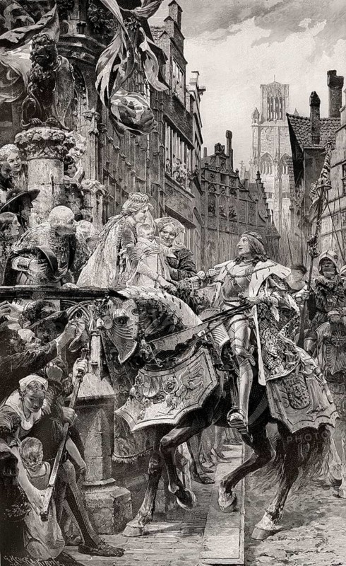Emperor Maximilian at Ghent, Holy Roman Emperor, 1459–1519