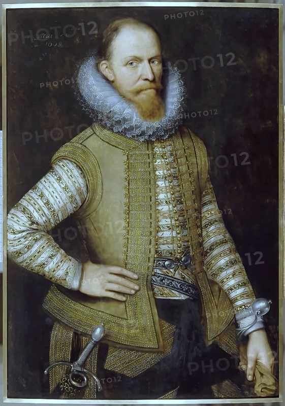 Johann Moritz Prince of Nassau-Siegen, Johan Maurits van Nassau-Siegen, also called The Brazilian, 17 June to 20 December 1679, was a reigning Count of Nassau-Siegen from the House of Nassau, Historical, digitally restored reproduction of a 19th century original