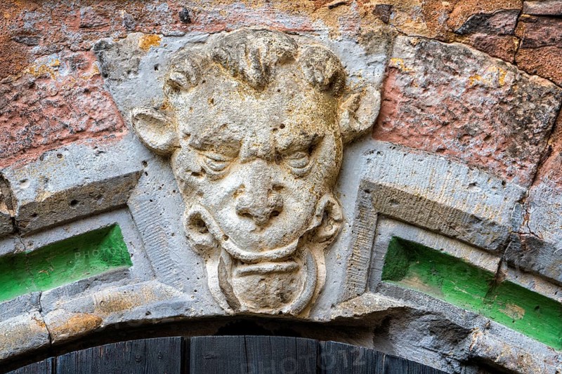 Architectural detail, Bevern Castle, Bevern, Weserbergland, Lower Saxony, Germany