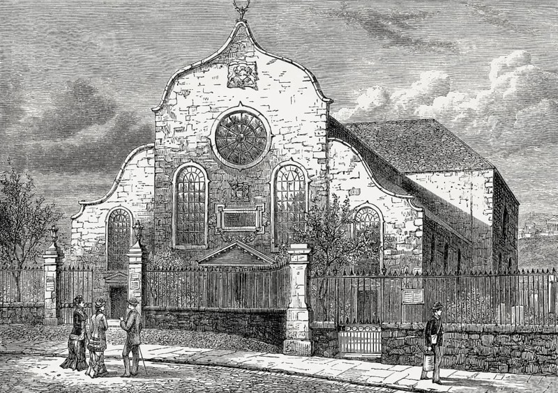 Canongate Kirk, Canongate, Edinburgh, Scotland, 18th century