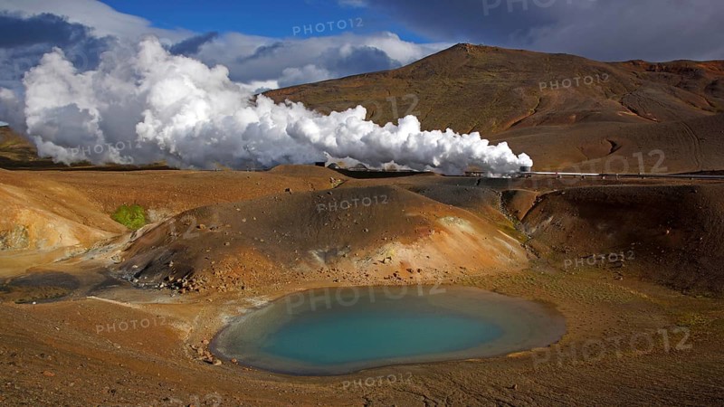 Europe, Scandinavia, Iceland, Namaskard, volcanism