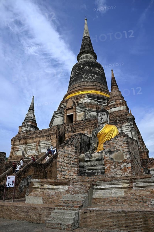 Wat Yai Chai Mongkhon, Buddhist temple, Ayutthaya, Ayutthaya Province, Thailand
