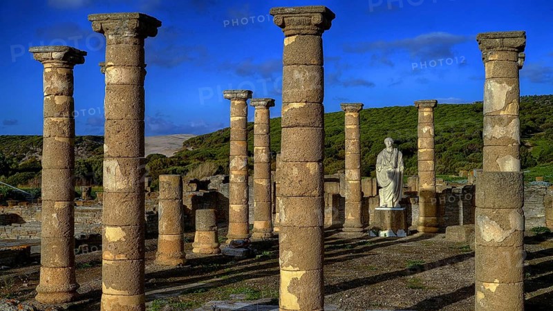 Roman ruined city, Emperor Claudius, 1st century AD
