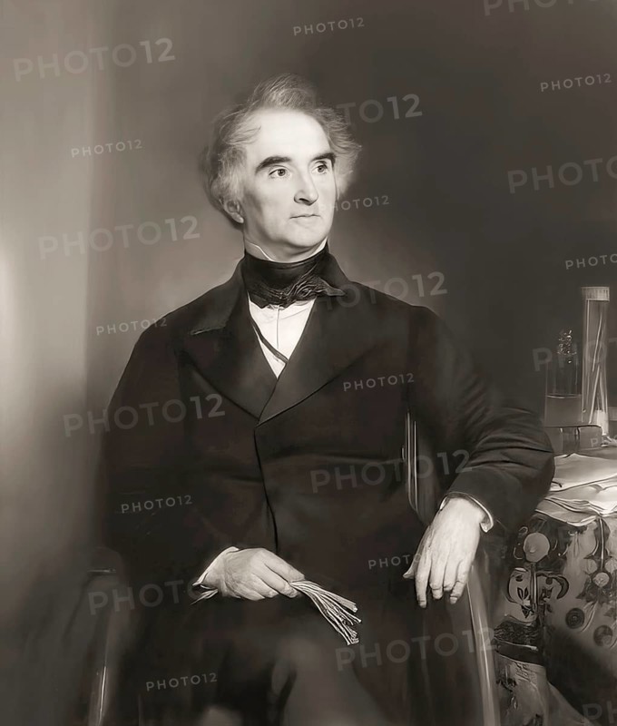 Justus Freiherr von Liebig, 1803 – 1873, German chemist and scientist, digitally edited