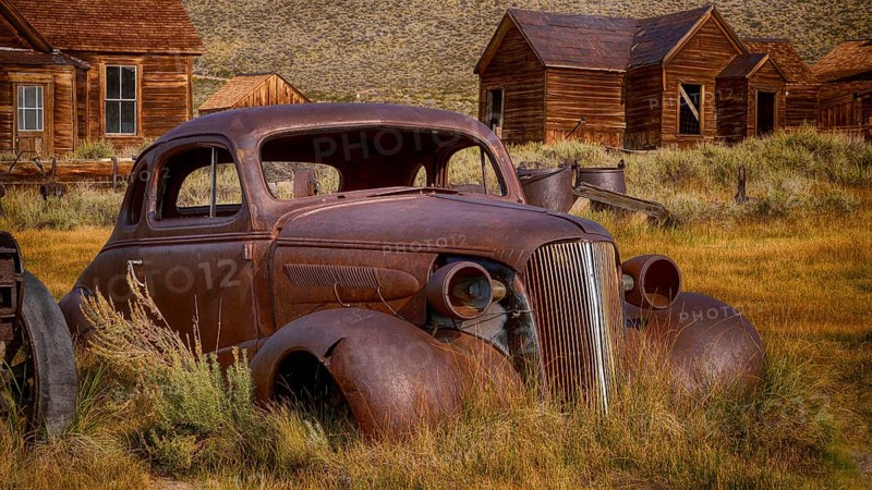USA, California, Bodie, Ghost Town, Wild West, former gold mining settlement, Bodie, California, USA