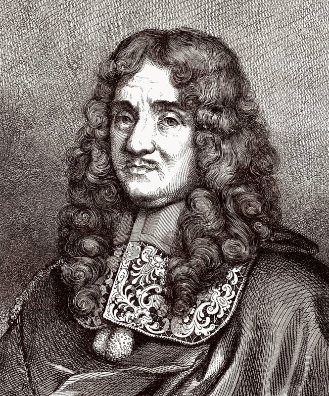 Pierre-Paul Riquet, Baron de Bonrepos, 1609-1680, französischer Ingenieur und Kanalbaumeister