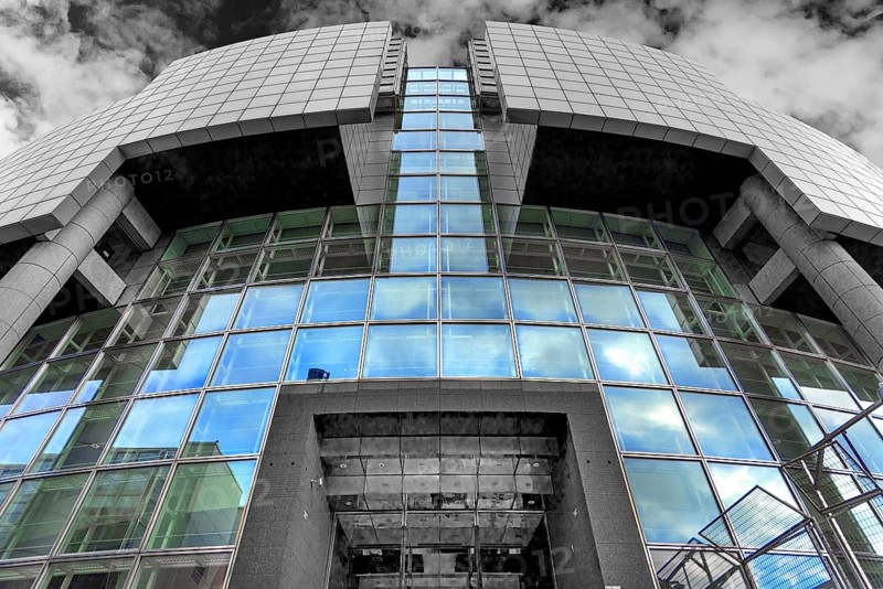 Entrance to Bastille Opera House, Place de la Bastille, Paris, France