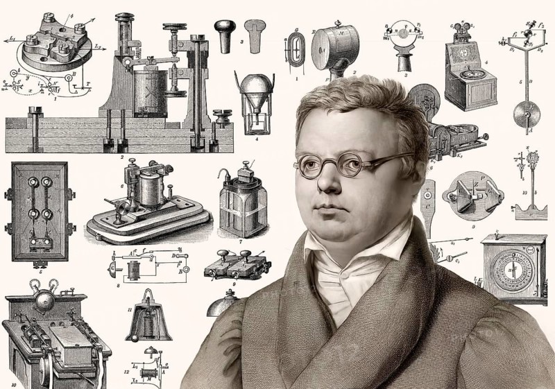 Friedrich Arnold Brockhaus, 1772 – 1823, German encyclopedia publisher and editor, digitally altered