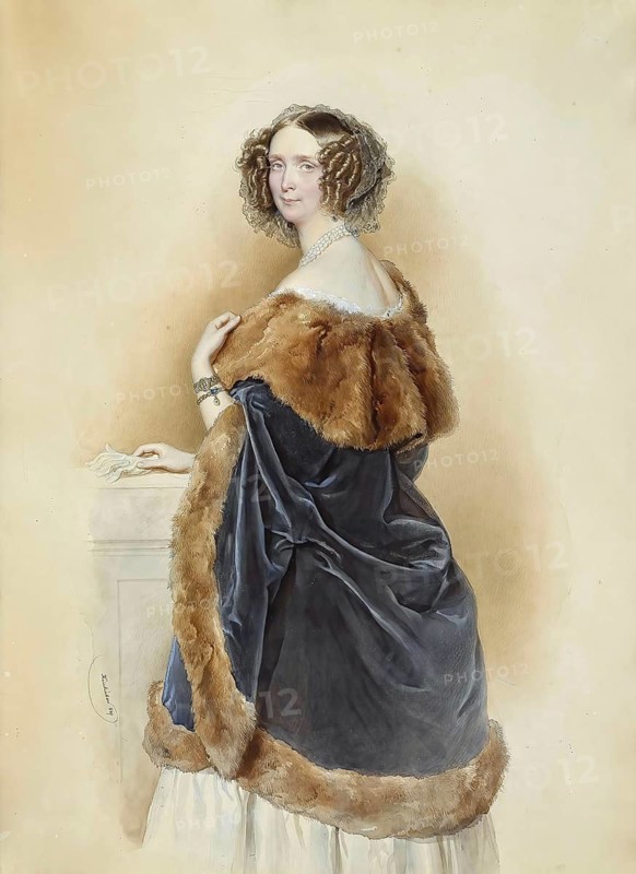 Princess Sophie Friederike of Bavaria, full name Sophie Friederike Dorothea Wilhelmine of Bavaria, 27 January 1805, 28 May 1872, was Archduchess of Austria by marriage to Franz Karl of Austria, brother of Emperor Ferdinand I, Historic, digitally restored reproduction from a 19th century original, Record date not stated