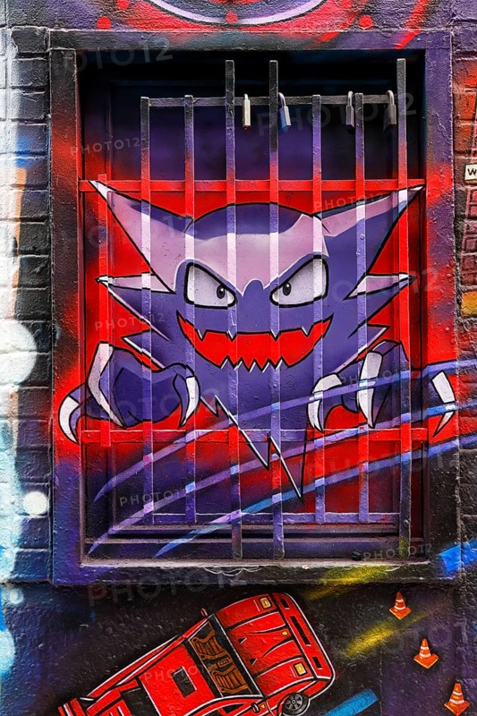 Graffiti Street, Street Art, Ghent, Flanders, Belgium