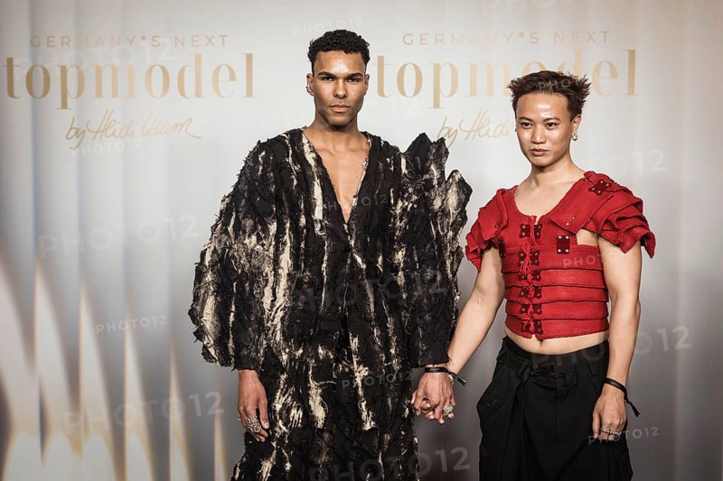 Eliob Demofike and Myat Magatomi at the preview of the 21st season of Germany's Next Topmodel - by Heidi Klum on 09.02.2026 at Zoopalast Berlin