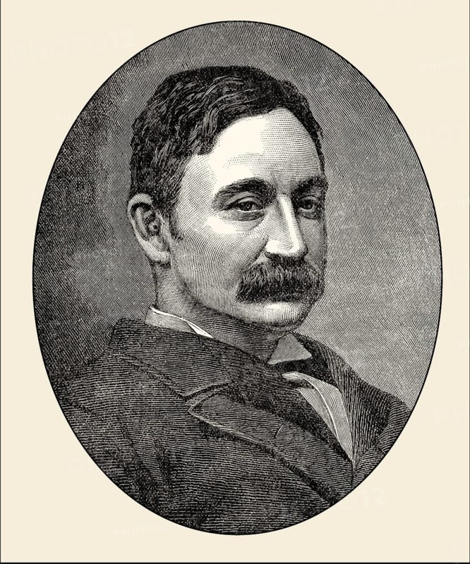 Colonel Frederick Gustavus Burnaby, 1842 – 17 January 1885, a British Army officer, From British Battles on Land and Sea, by James Grant