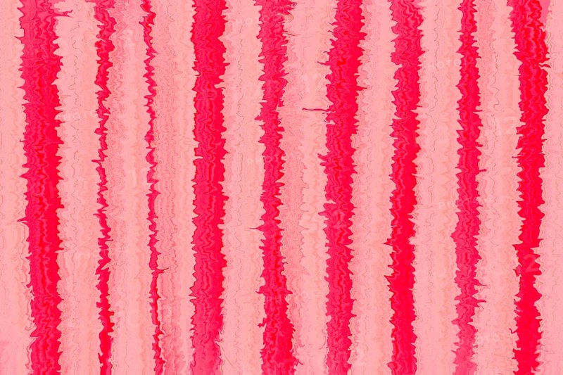 Vibrant abstract design featuring red and pink wavy vertical lines. The dynamic pattern evokes movement and energy, perfect for backgrounds or modern projects