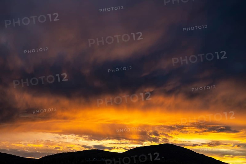Evening mood, Gällivare, Norrbotten, Lapland, Sweden, September 2021