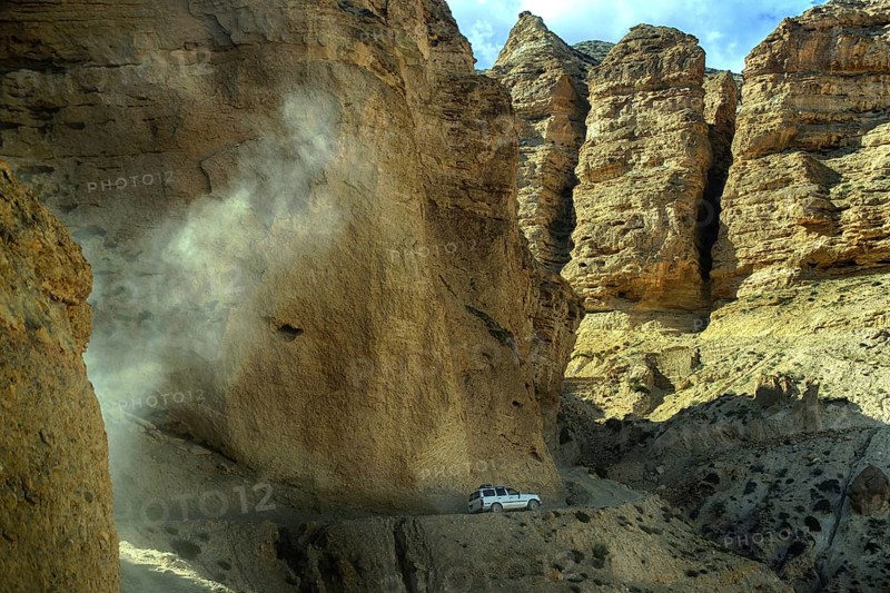 Nepal. Landlocked country in the Himalayas, mustang, mountains, Kali Gandaki gorge