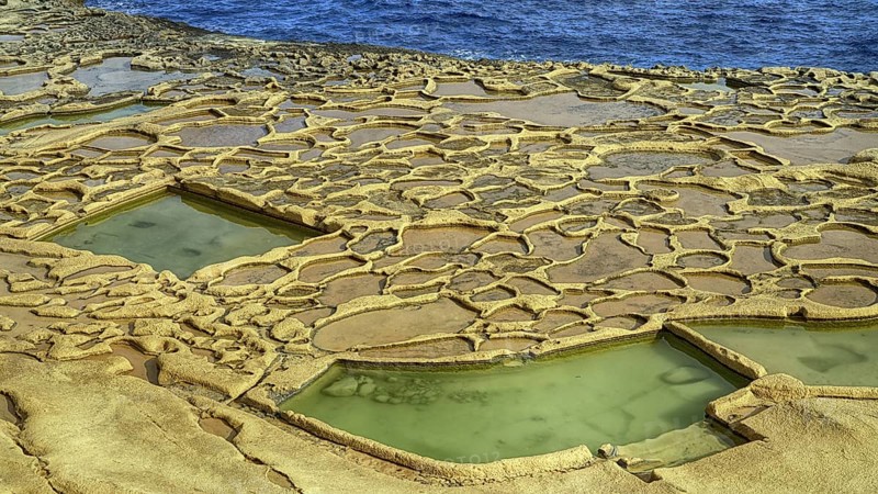 Malta - Gozo - salt pans