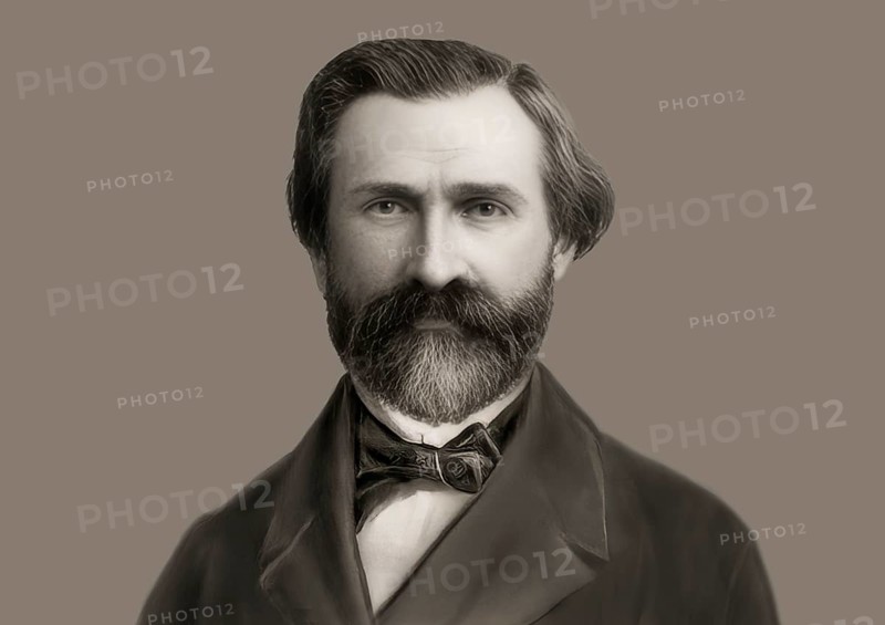 Giuseppe Verdi, 1813 – 1901, Italian opera composer, digitally edited