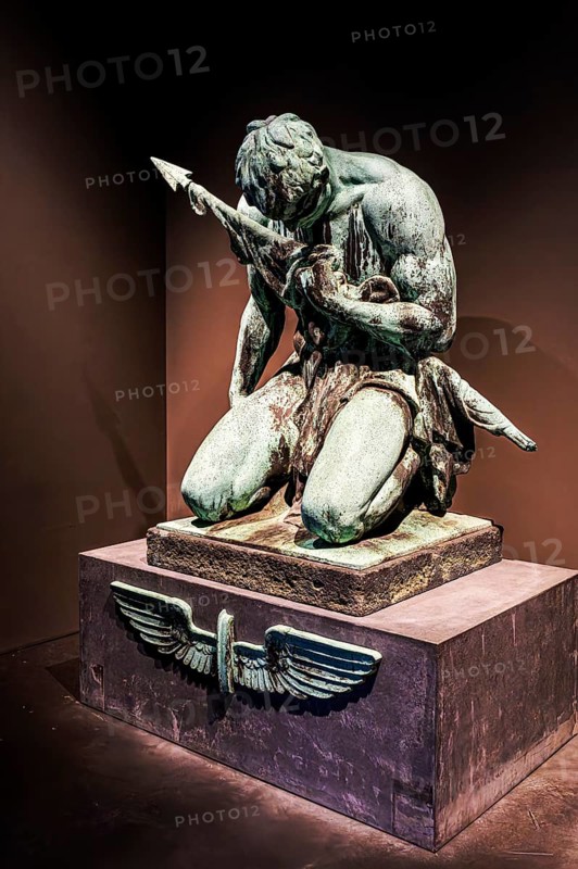 Memorial to the Fallen Railwaymen, Proviantmagazin Zitadelle Spandau, Exhibition Unveiled, Figures, Monuments and Sculptures, Berlin, Germany