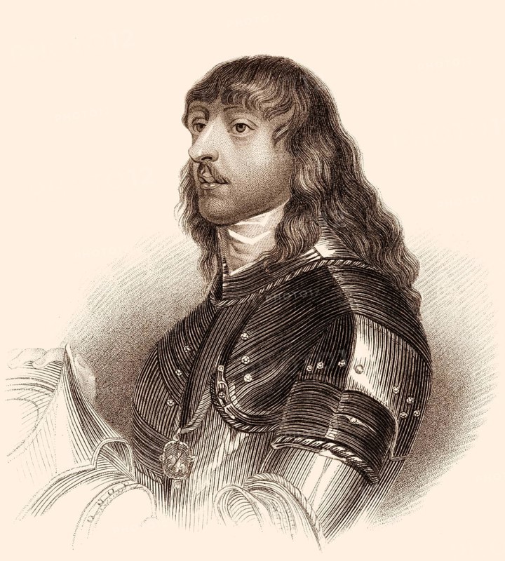 James Stanley, 7. Earl of Derby KG, Lord Strange, 1607-1651, Unterstützer der Royalisten im englischen Bürgerkrieg