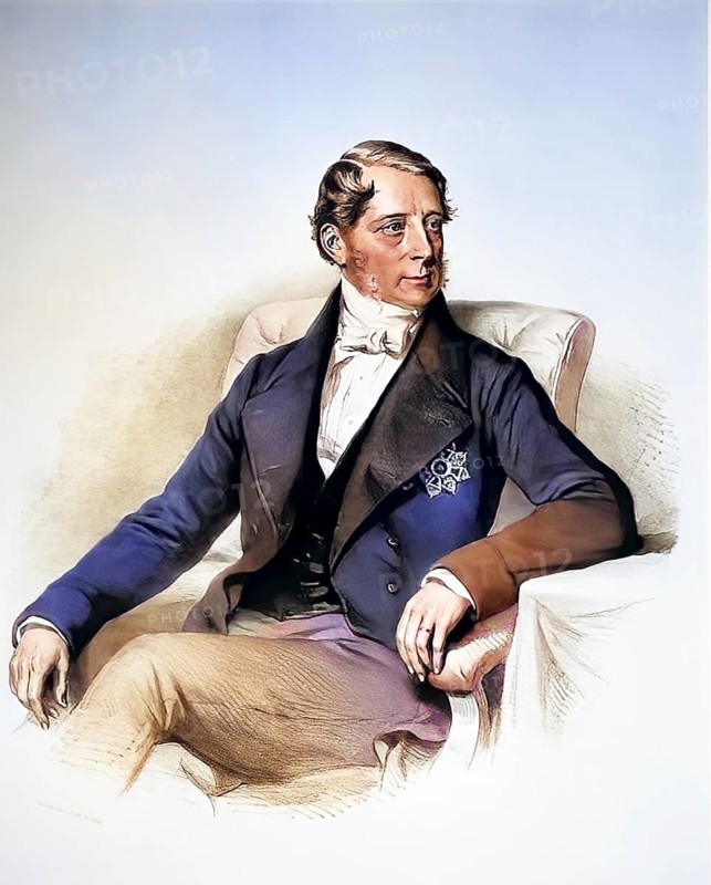 Karl Ferdinand Graf von Buol-Schauenstein (born 17 May 1797 in Vienna, died 28 October 1865 in Vienna) was an Austrian statesman, Historical, digitally restored reproduction from a 19th century original, Record date not stated