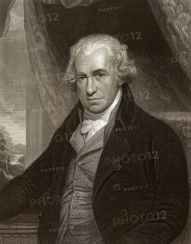 James Watt, 1736 - 1819, schottischer Erfinder der Dampfmaschine