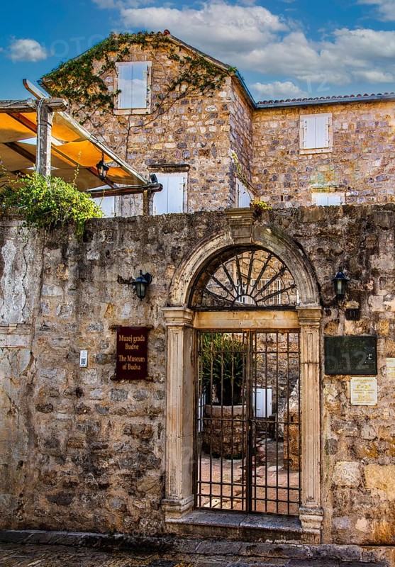 Museum in the old town centre of Budva, Montenegro, Budva, Montenegro