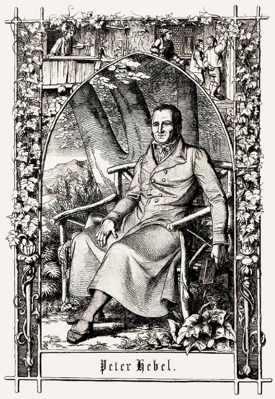 Johann Peter Hebel, 1760 - 1826, German poet, Protestant theologian and educator, Alemannic dialect poet, digitally optimized