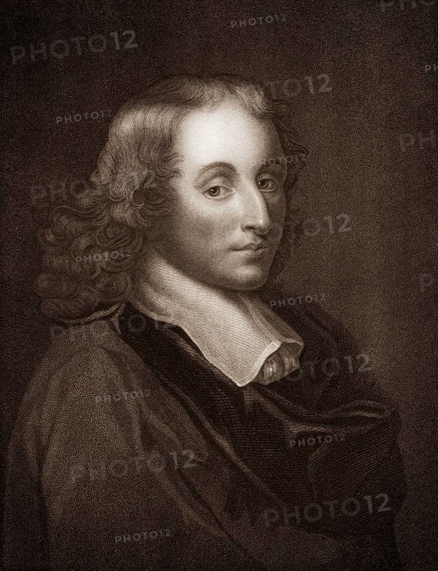 Blaise Pascal, 1623-1662, a French mathematician, physicist, inventor, writer and Christian philosopher