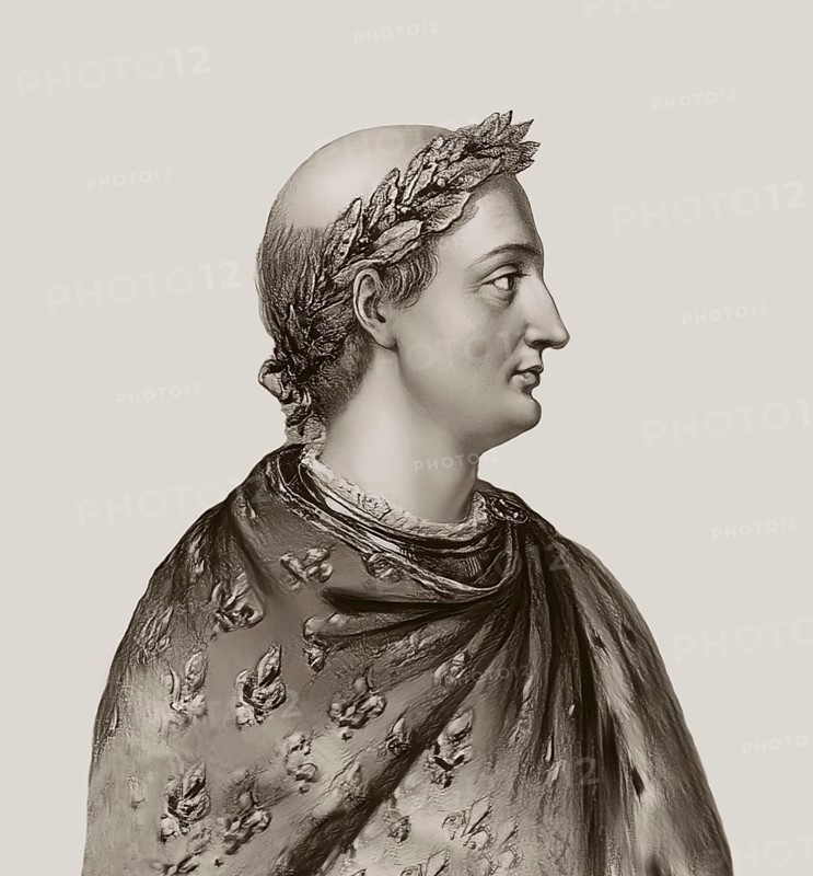 Charles the Bald, 823 – 877, emperor of the Carolingian Empire