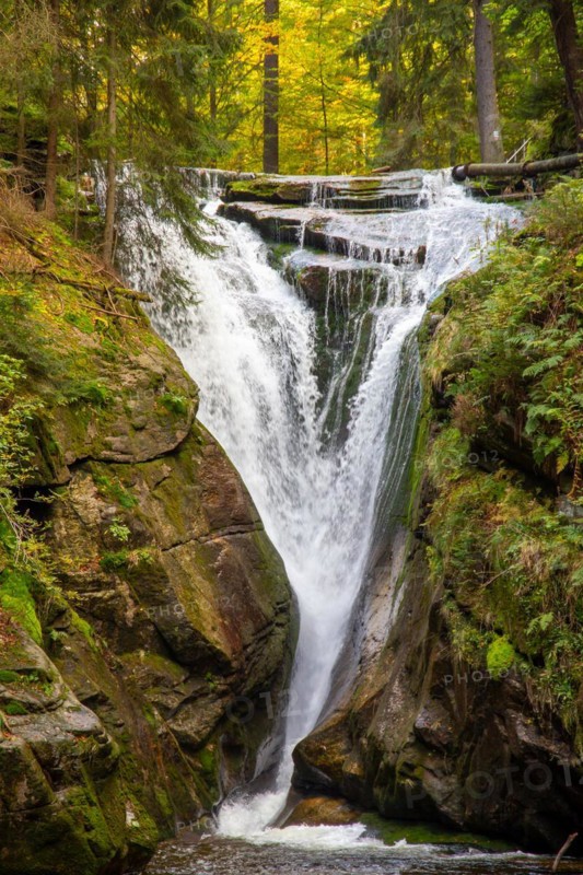 The Kochel Falls in Schreiberhau, Giant Mountains Poland