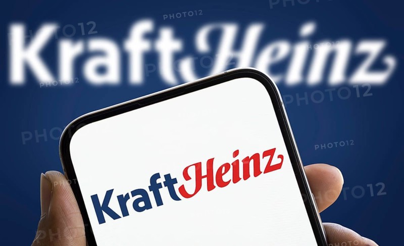 Dhaka, Bangladesh- 5 Dec 2024: Kraft Heinz logo is displayed on smartphone. Kraft Heinz is an American multinational food company.