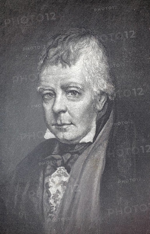 Sir Walter Scott, 1st Baronet, FRSE (b. 15 August 1771 in Edinburgh, d. 21 September 1832 in Abbotsford), Scottish poet, writer, publisher and literary critic, illustration, reproduction from a 19th century original. Authentic, file restored for optimal use, exact date of original unknown, Historical